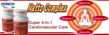 Cardiovascular health Super 4-in-1NATTO complex formulation